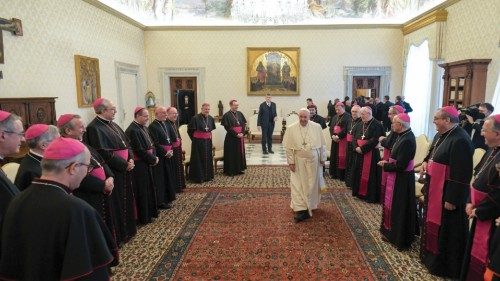 La visita «ad limina» di vescovi della Spagna QUO-022 La visita «ad limina» di vescovi della Spagna QUO-022