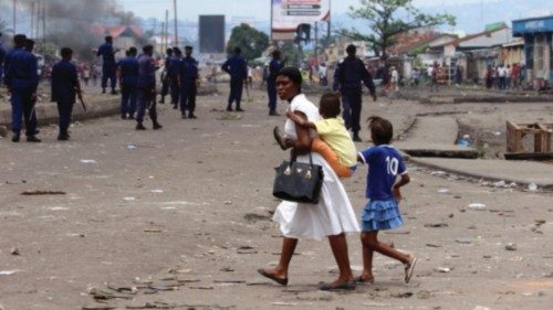 FILE - In this Sept 19, 2016 file photo shot by AP contributing photographer John Bompengo, a family ...