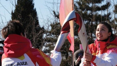 Olympics - Beijing 2022 Winter Olympics - Torch Relay - Beijing, China - February 4, ... Olympics - Beijing 2022 Winter Olympics - Torch Relay - Beijing, China - February 4, ...