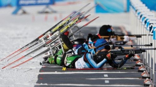 Beijing 2022 Winter Paralympic Games - Para Biathlon - Training - National Biathlon Centre, ...