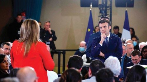 France's President Emmanuel Macron, French liberal party La Republique en Marche (LREM) candidate to ...