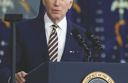 U.S. President Joe Biden delivers remarks at the Resource Connection of Tarrant County to highlight ...