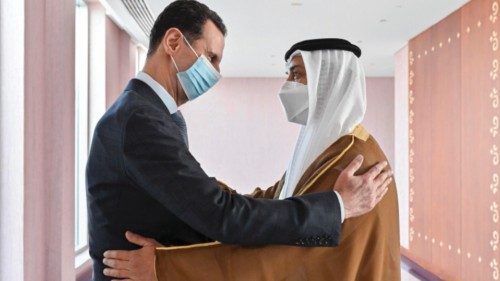 epa09834723 A handout photo made available by Ministry of Presidential Affairs - Abu Dhabi shows UAE ... epa09834723 A handout photo made available by Ministry of Presidential Affairs - Abu Dhabi shows UAE ...