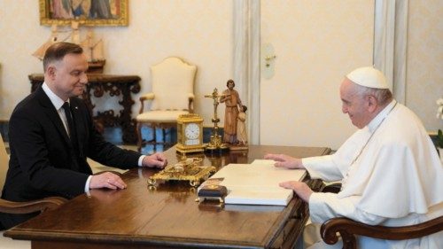 Udienza al presidente della Repubblica di Polonia QUO-075 Udienza al presidente della Repubblica di Polonia QUO-075