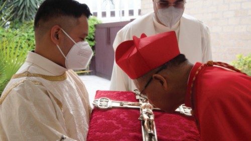  Il cardinale Jose Fuerte Advincula  ha preso possesso  del titolo di San Vigilio  QUO-099