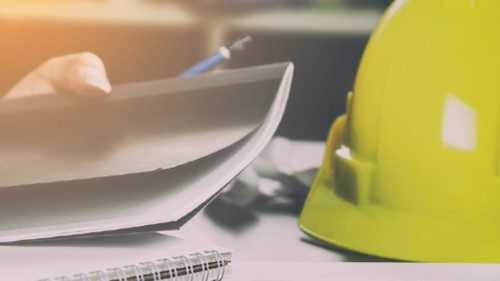 Construction engineer office working desk Construction engineer office working desk
