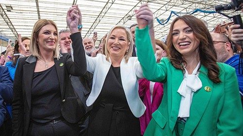 Deputy First Minister of Northern Ireland and Irish republican Sinn Fein party member Michelle ... Deputy First Minister of Northern Ireland and Irish republican Sinn Fein party member Michelle ...