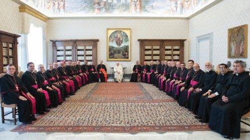  La visita «ad limina Apostolorum» di vescovi del Brasile  QUO-120