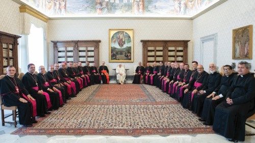 La visita «ad limina Apostolorum» di vescovi del Brasile QUO-120 La visita «ad limina Apostolorum» di vescovi del Brasile QUO-120