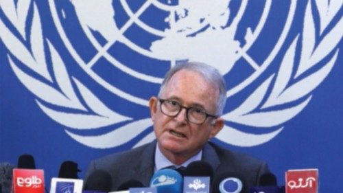 Special Rapporteur on the situation of human rights in Afghanistan, Richard Bennett, speaks during a ... Special Rapporteur on the situation of human rights in Afghanistan, Richard Bennett, speaks during a ...