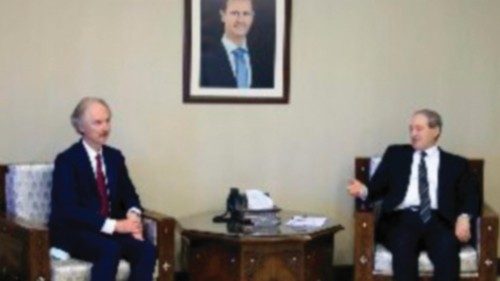 Ripresi i colloqui per la Siria QUO-123 Ripresi i colloqui per la Siria QUO-123
