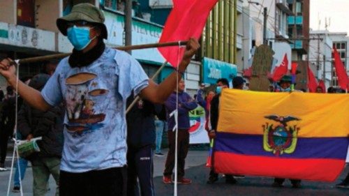University students and other demonstrators march against the government of President Guillermo ...