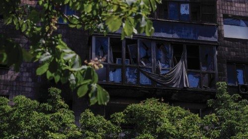 epa10009860 A picture taken during a visit to Mariupol organized by the Russian military shows a ... epa10009860 A picture taken during a visit to Mariupol organized by the Russian military shows a ...