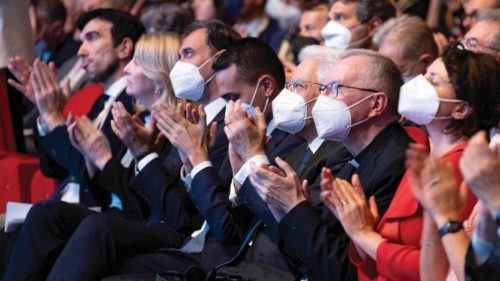 Il presidente della Repubblica Sergio Mattarella  alla sessione inaugurale della Conferenza ...