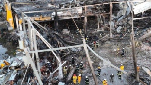 TOPSHOT - This handout picture taken and released by the Ukraine's State Emergency Service on June ... TOPSHOT - This handout picture taken and released by the Ukraine's State Emergency Service on June ...
