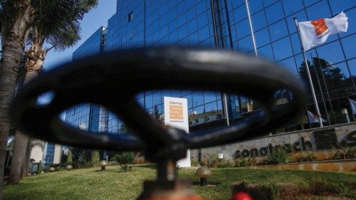 FILE PHOTO: A view of the headquarters of the state energy company Sonatrach in Algiers, Algeria ...