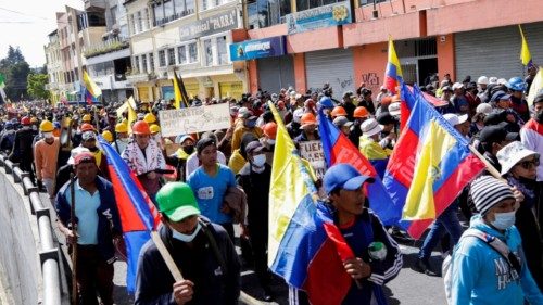 FILE PHOTO: People from different indigenous groups, feminists and students march as they protest ... FILE PHOTO: People from different indigenous groups, feminists and students march as they protest ...