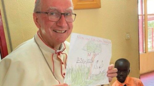  Un disegno per il Papa  dai bambini sudsudanesi  QUO-155