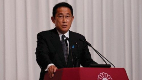Japanese Prime Minister Fumio Kishida, and leader of the Liberal Democratic Party (LDP), attends a ... Japanese Prime Minister Fumio Kishida, and leader of the Liberal Democratic Party (LDP), attends a ...