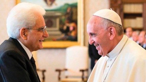 Gli auguri del Papa al presidente della Repubblica italiana QUO-167 Gli auguri del Papa al presidente della Repubblica italiana QUO-167