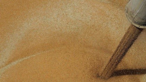 Wheat is loaded aboard a cargo ship in the international port of Rostov-on-Don to be shipped to ... Wheat is loaded aboard a cargo ship in the international port of Rostov-on-Don to be shipped to ...