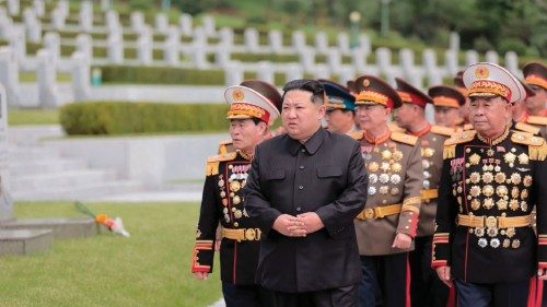 This picture taken on July 27, 2022 and released by North Korea's official Korean Central News ... This picture taken on July 27, 2022 and released by North Korea's official Korean Central News ...