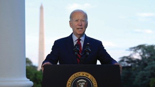 U.S. President Joe Biden addresses the nation on the killing of Al Qaeda leader Ayman al-Zawahiri in ...