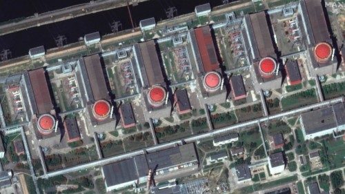 This handout satellite image courtesy of Maxar Technologies released on August 19, 2022, shows the ...
