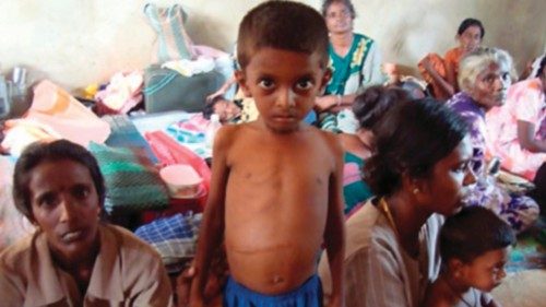  Rischio fame  per i bambini  dello Sri Lanka  QUO-196
