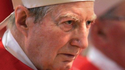 (FILE) - Italian Cardinal Carlo Maria Martini attends the special 'pro eligendo summo pontifice ' ...
