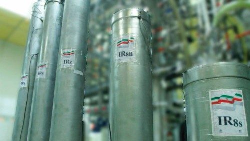 (FILES) A handout file photo, released by Iran's Atomic Energy Organization on November 4, 2019, ... (FILES) A handout file photo, released by Iran's Atomic Energy Organization on November 4, 2019, ...