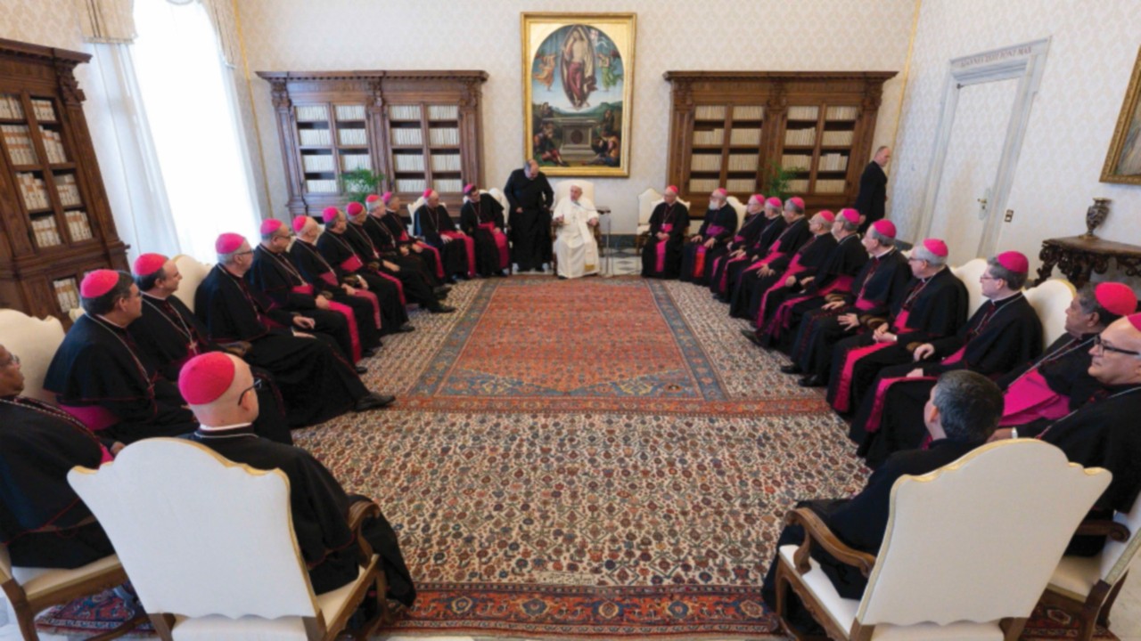  La visita «ad limina» di vescovi del Brasile  QUO-223