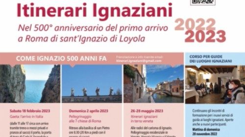  «Itinerari» a 500 anni dall’arrivo  di sant’Ignazio a Roma  QUO-226