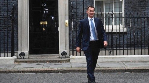 epa10243732 Britain's newly-appointed Chancellor of the Exchequer Jeremy Hunt departs 10 Downing ... epa10243732 Britain's newly-appointed Chancellor of the Exchequer Jeremy Hunt departs 10 Downing ...
