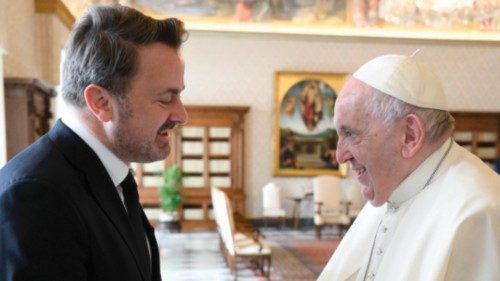 Udienza al primo ministro del Granducato di Lussemburgo QUO-249 Udienza al primo ministro del Granducato di Lussemburgo QUO-249