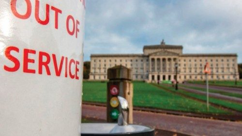 (FILES) In this file photo taken on October 28, 2022 Parliament Buildings, the seat of the Northern ... (FILES) In this file photo taken on October 28, 2022 Parliament Buildings, the seat of the Northern ...