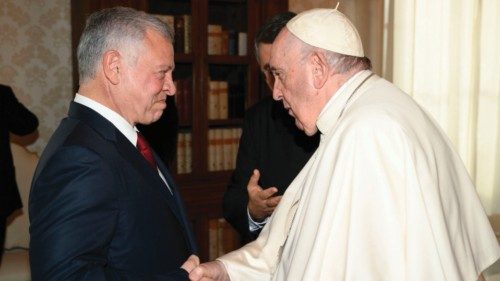 Udienza al re di Giordania QUO-257 Udienza al re di Giordania QUO-257