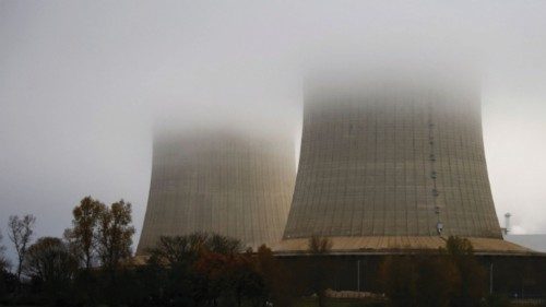 Cooling towers of the Electricite de France (EDF) nuclear power plant are pictured in ...