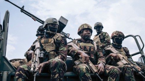 Kenyan soldiers land in the city of Goma, eastern Democratic Republic of Congo on November 12, 2022, ... Kenyan soldiers land in the city of Goma, eastern Democratic Republic of Congo on November 12, 2022, ...