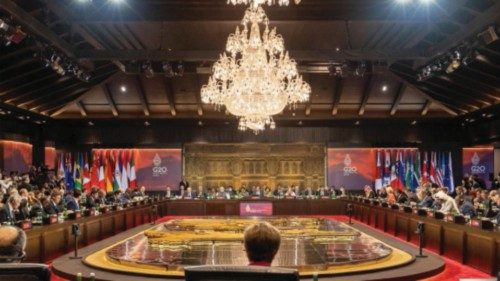 Delegates attend the first session of the G20 summit in Bali, Indonesia, November 15, 2022. Ryan ... Delegates attend the first session of the G20 summit in Bali, Indonesia, November 15, 2022. Ryan ...