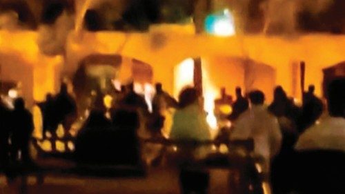 This image grab from a UGC video posted on November 17, 2022, reportedly shows Iranian protesters ... This image grab from a UGC video posted on November 17, 2022, reportedly shows Iranian protesters ...