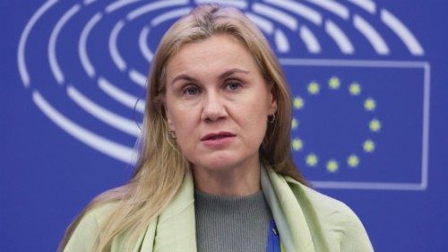 epa10320727 European Commissioner for Energy Kadri Simson speaks during a press conference on gas ... epa10320727 European Commissioner for Energy Kadri Simson speaks during a press conference on gas ...