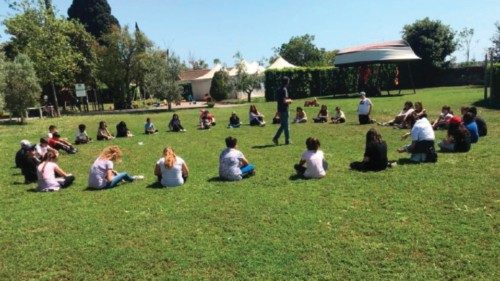  I ragazzi del Progetto Erasmus mondo  in visita alla Cittadella di Semi di Pace  QUO-269