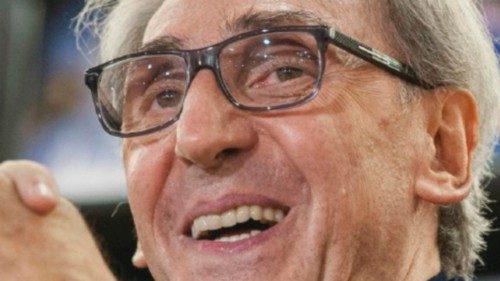  Con Franco Battiato  sul ring   QUO-269