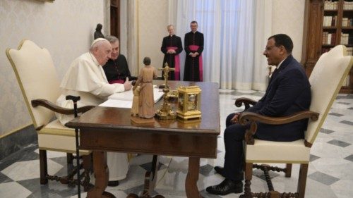 Udienza al presidente della Repubblica del Niger QUO-277 Udienza al presidente della Repubblica del Niger QUO-277