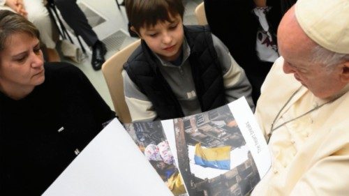  Sui bambini ucraini  la tragedia  di una guerra inumana  QUO-291