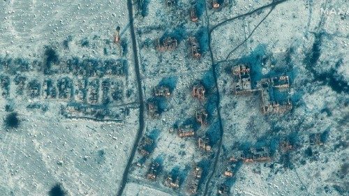 CORRECTION / This handout satellite image taken and released on January 10, 2023 by Maxar ... CORRECTION / This handout satellite image taken and released on January 10, 2023 by Maxar ...