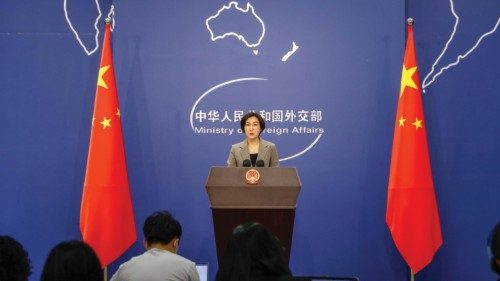 epa10450394 China's Foreign Ministry Spokesperson Mao Ning speaks during a press conference at the ... epa10450394 China's Foreign Ministry Spokesperson Mao Ning speaks during a press conference at the ...