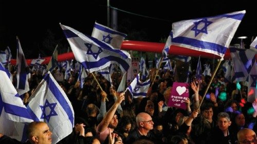  In Israele  protestano  i riservisti   QUO-055