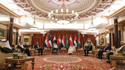 Saudi Arabia hosts a meeting of foreign ministers from Iraq, Jordan, Egypt and the Gulf Cooperation ...
